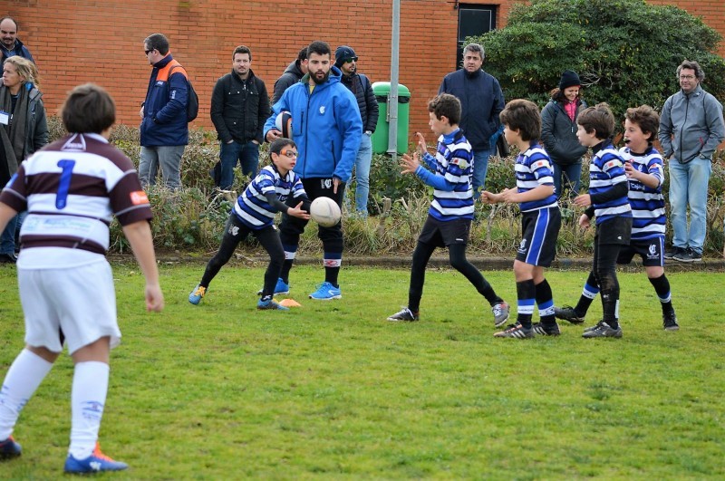 Foto: Ramiro Moreno II ENCUENTRO INTERNACIONAL RUGBY BADAJOZ 11/02/2017